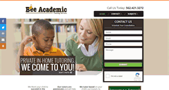 Desktop Screenshot of beeacademictutoring.com